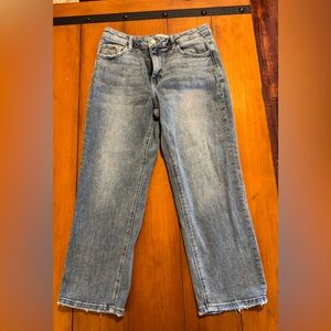 Lovervet cropped straight leg ankle jeans